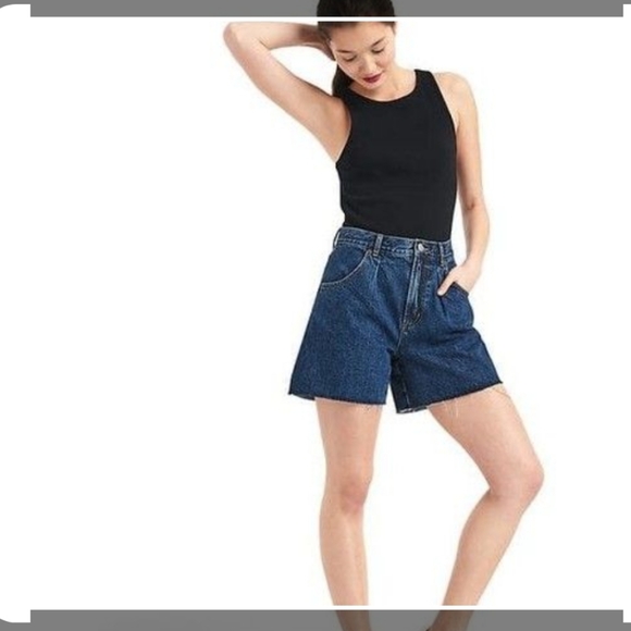 Ralph Lauren Pants - LAUREN JEANS CO. pleated jean shorts